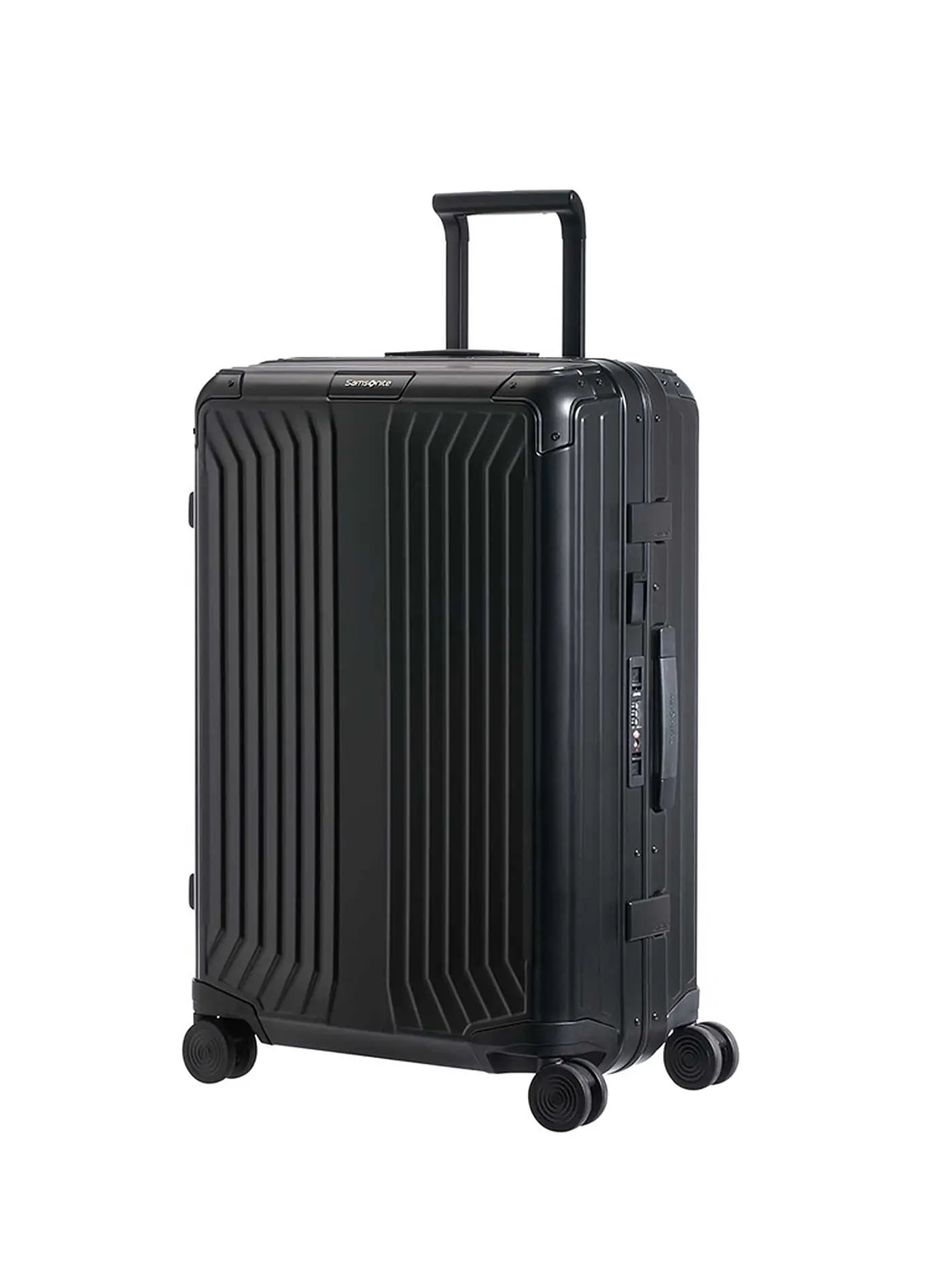 SAMSONITE | Trolley "Lite-Box Alu™" 69cm (Aluminum) 122706 | schwarz